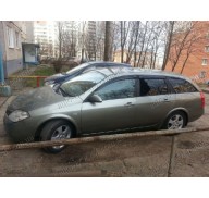 Дефлекторы окон на Nissan Primera 01-03 универсал (Cobra Tuning)