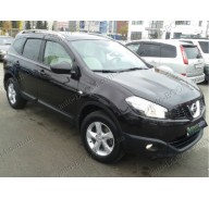 Дефлекторы окон на Nissan Qashqai +2 08- (Cobra Tuning)