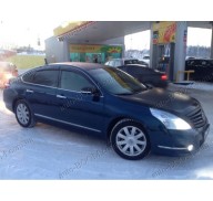 Дефлекторы окон на Nissan Teana 08-13 (Cobra Tuning)