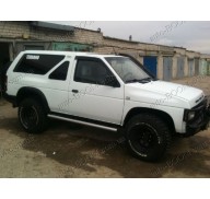 Дефлекторы окон на Nissan Terrano 87-95 3двери (Cobra Tuning)