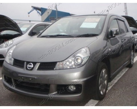 Дефлекторы окон на Nissan Wingroad 05- (Cobra Tuning)