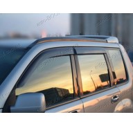 Дефлекторы окон на Nissan X-Trail 00-08 (Cobra Tuning)