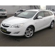 Дефлекторы окон на Opel Astra J Sports Tourer 10- (Cobra Tuning)