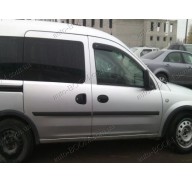 Дефлекторы окон на Opel Combo 04-11 (Cobra Tuning)