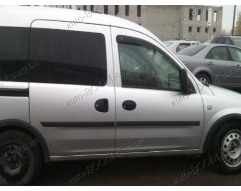Дефлекторы окон на Opel Combo 04-11 (Cobra Tuning)