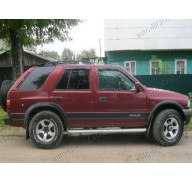 Дефлекторы окон на Opel Frontera 92-98 (Cobra Tuning)