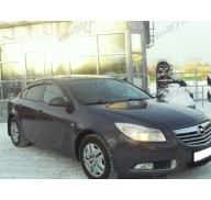 Дефлекторы окон на Opel Insignia 08- (Cobra Tuning)