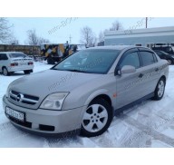Дефлекторы окон на Opel Vectra C 02-08 (Cobra Tuning)