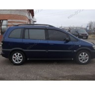 Дефлекторы окон на Opel Zafira A 99-06 (Cobra Tuning)