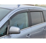 Дефлекторы окон на Opel Zafira B 05-12 (Cobra Tuning)