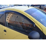 Дефлекторы окон на Peugeot 107 05- 3двери (Cobra Tuning)