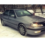 Дефлекторы окон на Peugeot 406 95-00 (Cobra Tuning)
