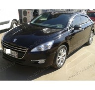 Дефлекторы окон на Peugeot 508 10- (Cobra Tuning)