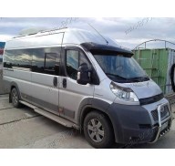 Дефлекторы окон на Peugeot Boxer 2 06- (Cobra Tuning)