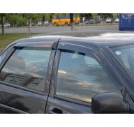 Дефлекторы окон на Лада Приора 2170 (Cobra Tuning)