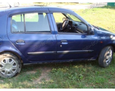 Дефлекторы окон на Renault Clio 3 05-12 (Cobra Tuning)