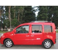 Дефлекторы окон на Renault Kangoo 08- 5дверей (Cobra Tuning)