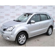 Дефлекторы окон на Renault Koleos 08- (Cobra Tuning)