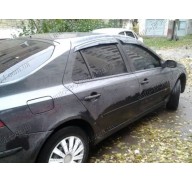 Дефлекторы окон на Renault Laguna 2 01-07 (Cobra Tuning)