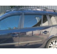 Дефлекторы окон на Renault Laguna 2 Grandtour 01-07 (Cobra Tuning)