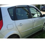 Дефлекторы окон на Renault Scenic 2 03-09 (Cobra Tuning)