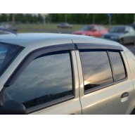 Дефлекторы окон на Renault Symbol 02-08 (Cobra Tuning)