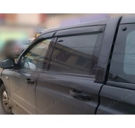 Дефлекторы окон на SsangYong Actyon Sport 06-11 (Cobra Tuning)