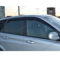 Дефлекторы окон на SsangYong Kyron 05-11 (Cobra Tuning)