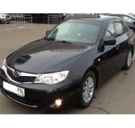 Дефлекторы окон на Subaru Impreza 3 07-11 (Cobra Tuning)