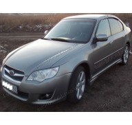 Дефлекторы окон на Subaru Legacy 4 04-09 (Cobra Tuning)