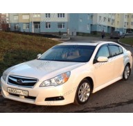 Дефлекторы окон на Subaru Legacy 5 09- (Cobra Tuning)