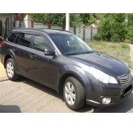 Дефлекторы окон на Subaru Outback 4 09- (Cobra Tuning)
