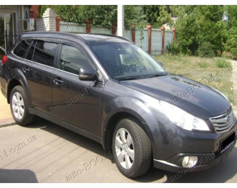 Дефлекторы окон на Subaru Outback 4 09- (Cobra Tuning)