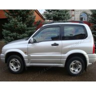 Дефлекторы окон на Suzuki Grand Vitara 97-05 3двери (Cobra Tuning)
