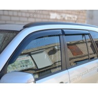Дефлекторы окон на Suzuki Grand Vitara 2 05- 5дверей (Cobra Tuning)