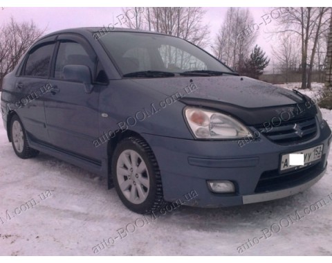 Дефлекторы окон на Suzuki Liana 01-07 (Cobra Tuning)