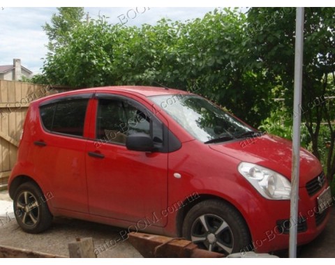 Дефлекторы окон на Suzuki Splash 08- (Cobra Tuning)