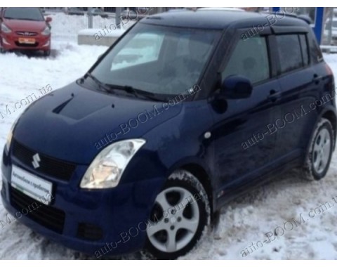 Дефлекторы окон на Suzuki Swift 4 04-10 (Cobra Tuning)