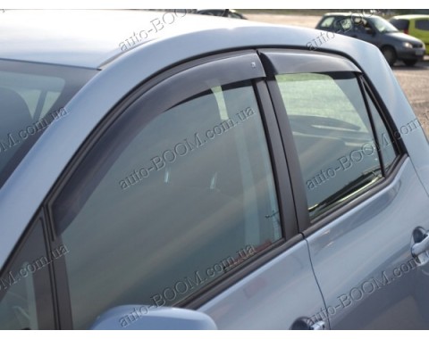 Дефлекторы окон на Toyota Auris 06-12 (Cobra Tuning)