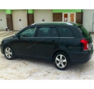 Дефлекторы окон на Toyota Avensis 03-08 универсал (Cobra Tuning)