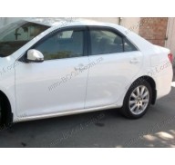 Дефлекторы окон на Toyota Camry 50 11- (Cobra Tuning)