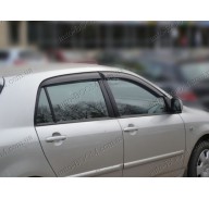 Дефлекторы окон на Toyota Corolla 9 01-06 хэтчбек (Cobra Tuning)