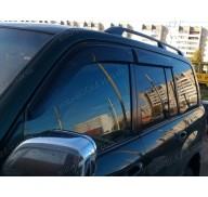 Дефлекторы окон на Toyota Land Cruiser 100 98-08 