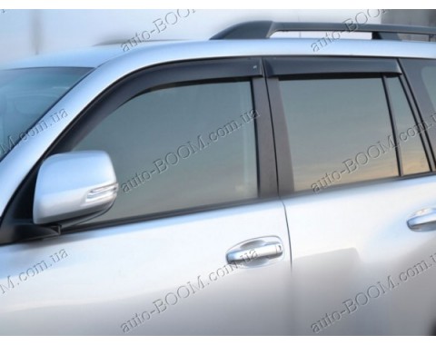 Дефлекторы окон на Toyota Prado 150 09- (Cobra Tuning)