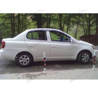 Дефлекторы окон на Toyota Platz 99-05 (Cobra Tuning)