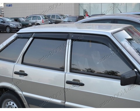 Дефлекторы окон на уголки ВАЗ 2114 (Cobra Tuning)