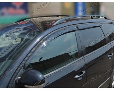 Дефлекторы окон на VW Passat B6 05-10 универсал (Cobra Tuning)