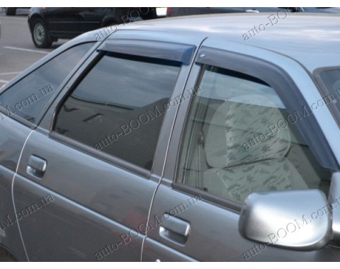 Дефлекторы окон на ВАЗ 2110 (Cobra Tuning)