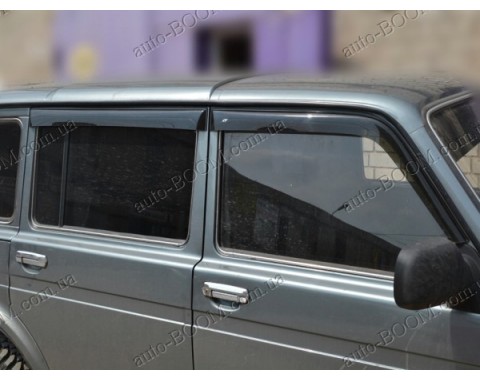 Дефлекторы окон на ВАЗ Нива 2131 (Cobra Tuning)