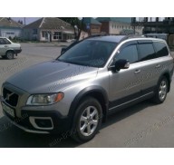 Дефлекторы окон на Volvo XC70 2 07- (Cobra Tuning)